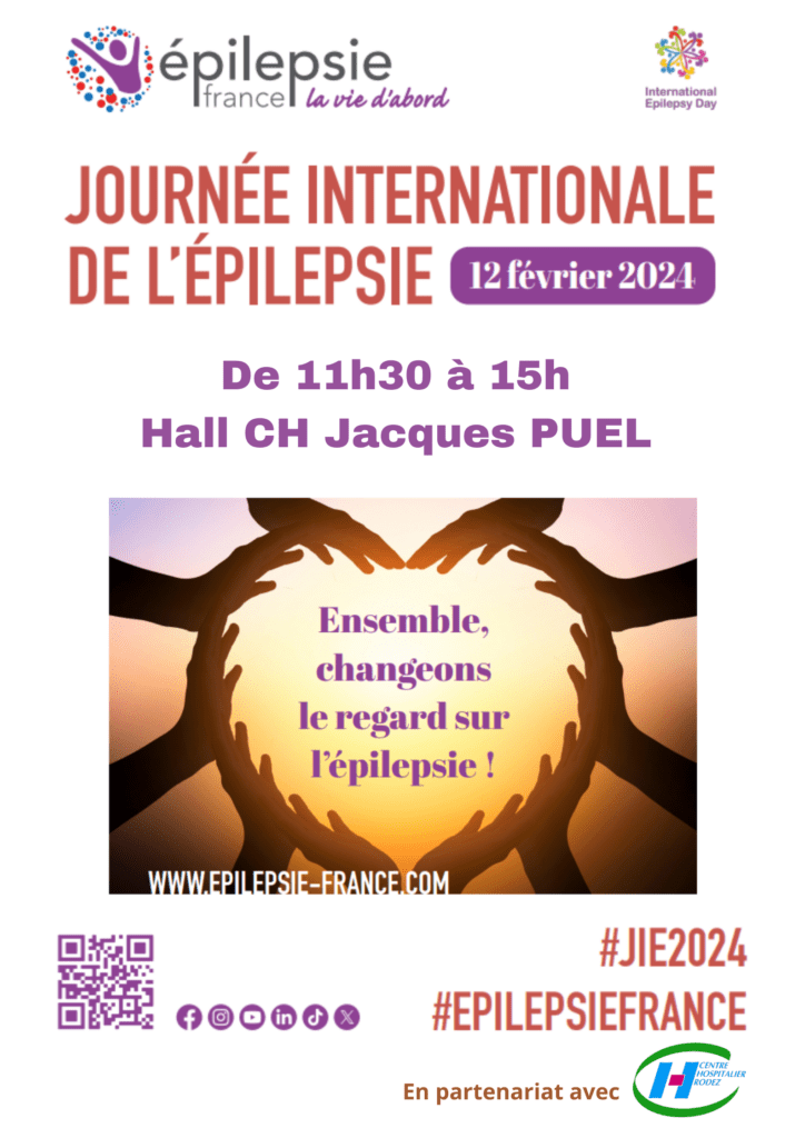 Affiche à l'occasion de la journée internationale de l'épilepsie